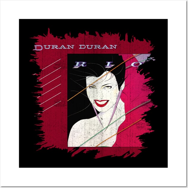 Vintage 80s Duran Duran Rio Wall Art by Cataleyaa